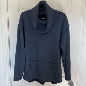 Burton Dark Charcoal Cowl Neck Sweatshirt, size xl